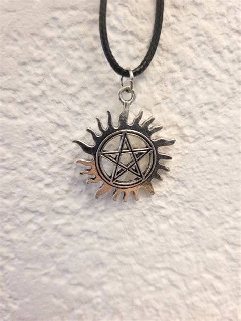 Pendant Anti Demon Seal Supernatural Etsy