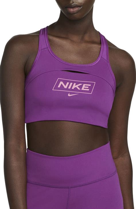 Nike Pro Dri Fit Swoosh Sports Bra Shopstyle