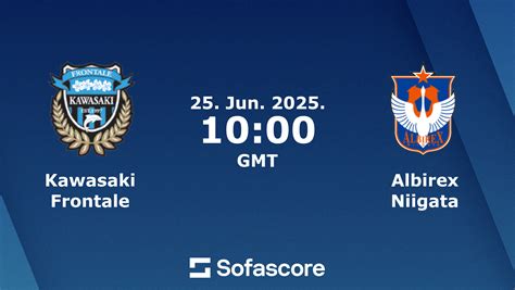 Estatísticas De Kawasaki Frontale X Albirex Niigata