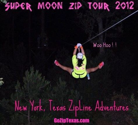 Full Moon Zip Tours - New York, Texas ZipLine Adventures Zipline ...