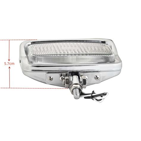 Rectangle Motorcycle Headlight Assembly For Touring Cafe Racer Chopper