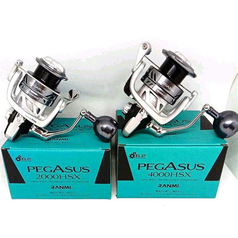 Ryobi Ranmi Pegasus Hsx Hsx Hsx Metal Body Spinning Reel