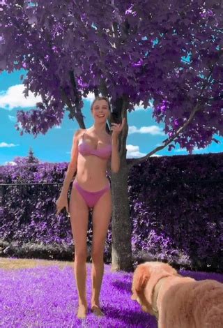 Hot Ashley Matheson In Pink Bikini Sexyfilter