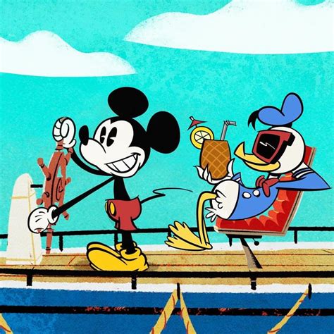 Mickey Mouse On Instagram Best Pals Living Their Best Boat Lives