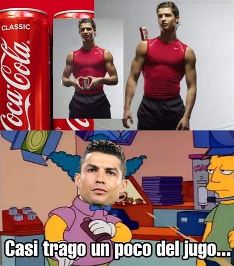 Memes Cr7 Vs Coca Cola Día Del Padre E3 Pandaancha Mx