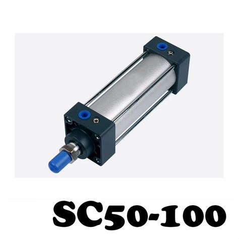 Sc Pneumatic Components Mm Bore Mm Stroke Rod Aluminum Alloy