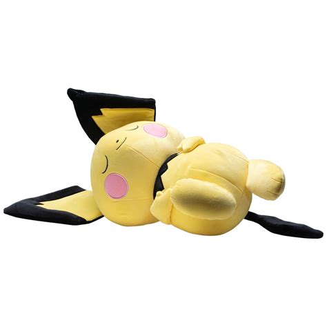 Pok Mon Cm Sleeping Pikachu Plush Smyths Toys Uk