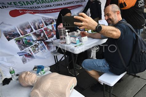 Peringatan Hari Kesiapsiagaan Bencana ANTARA Foto