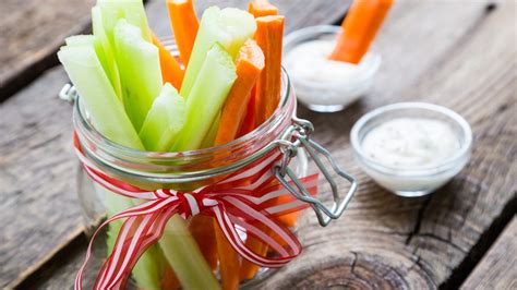 Vegetarisch Durch Den Sommer Gem Sesticks Mit Dip P U N K T Pr