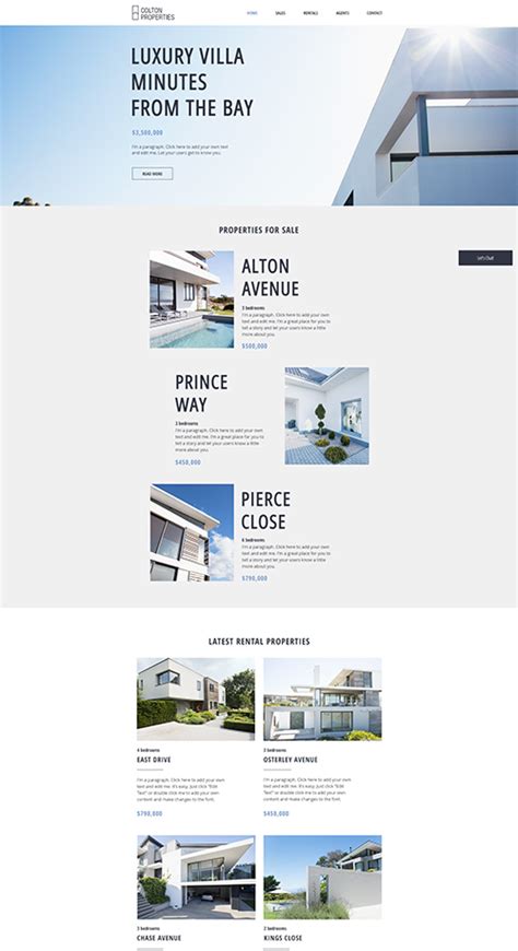 Realtor Website Templates