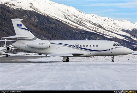 I Gefd Sirio Dassault Falcon Dx Ex At Samedan Engadin Photo