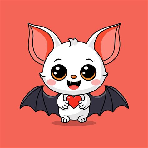 Hand Drawn Halloween Cute Bat Vector Illustration 37274477 Vector Art