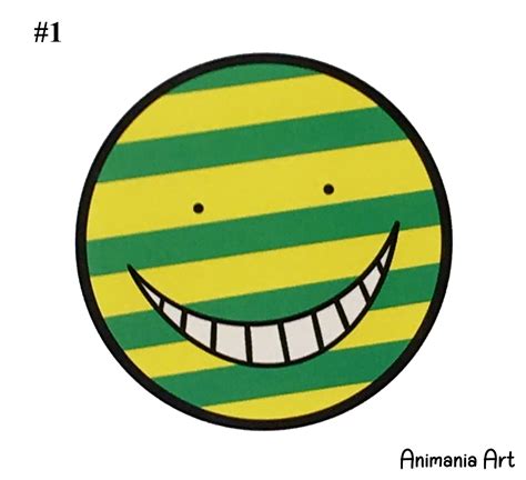 Korosensei Assassination Classroom 25 Stickers Etsy