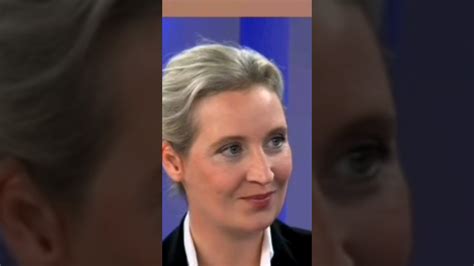 Alice Weidel Wir Sind Nicht Mehr Wegzudenken Shorts Youtube