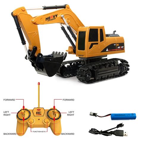 Jual Mainan RC Truk Excavator Remote Control Beko Konstruksi Alat