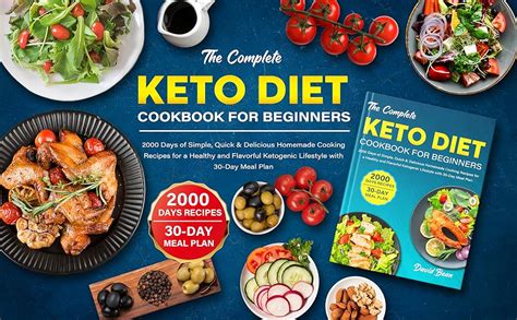 The Complete Keto Diet Cookbook For Beginners 2000 Days Of