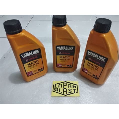 Jual Oli Motor Yamalube Matic Oil Ml Liter Shopee Indonesia