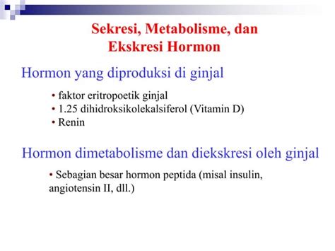 Anatomi Fisiologi Sistem Urinaria PPT Ppt