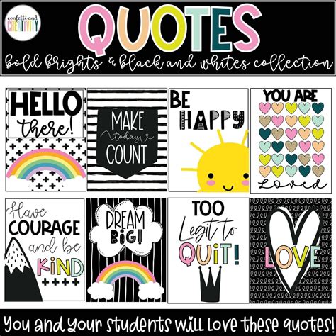 Bold Brights Classroom Decor Bundle Confetti And Creativity