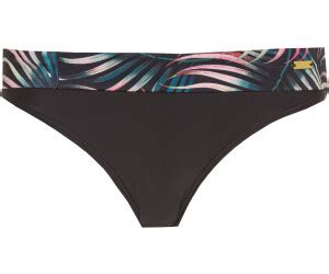 Lascana Bikini Hose Palmendruck Schwarz Ab