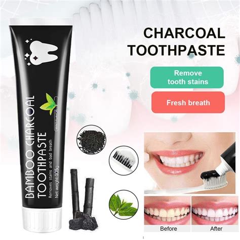 2024 Upgraded 105g Bamboo Charcoal Toothpaste Ubat Gigi Pemutih Gigi