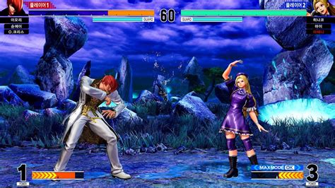 The King Of Fighters Xv Match Iori Shun Ei Chris Vs Athena Hinako