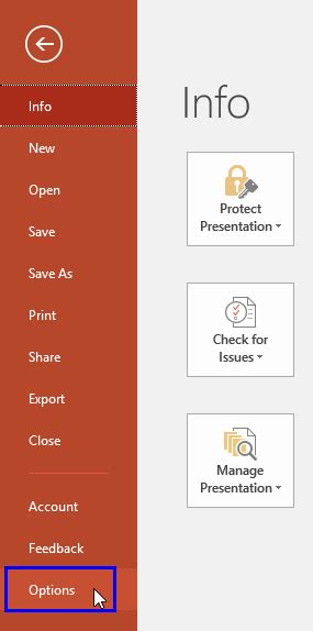 Manage And Load Add Ins In Powerpoint 2016 For Windows