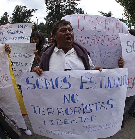 Alumnos Sentenciados Por Rebeli N El Diario Ecuador