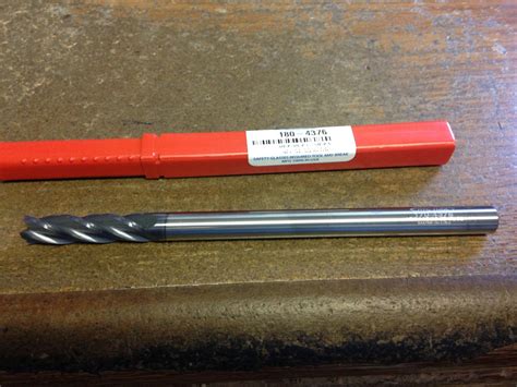 375 3 8 4 FLUTE AlTiN EXTRA LONG LENGTH CARBIDE END MILL 3 8 X 3 8