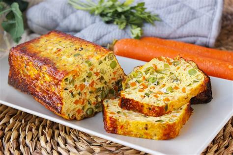 La receta para hacer un budín de verduras sin harinas Nexofin