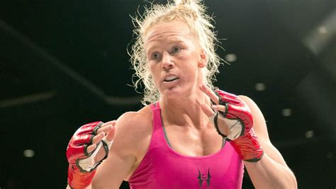 New To Ufc Holm Not Rushing Title Fight With Rousey