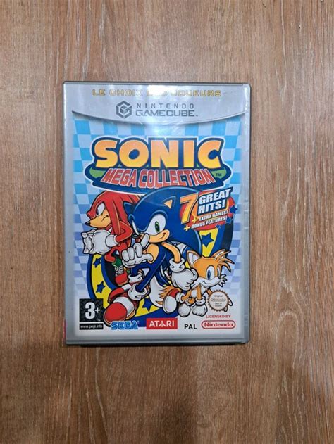 Sonic Mega Collection Gamecube Pal Nintendo Pr Matur Beebs