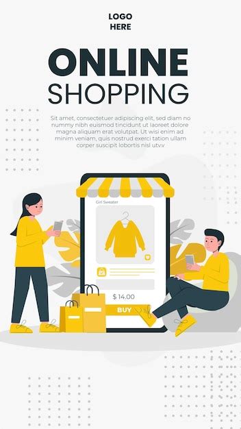 Premium Vector E Commerce Vector Illustration