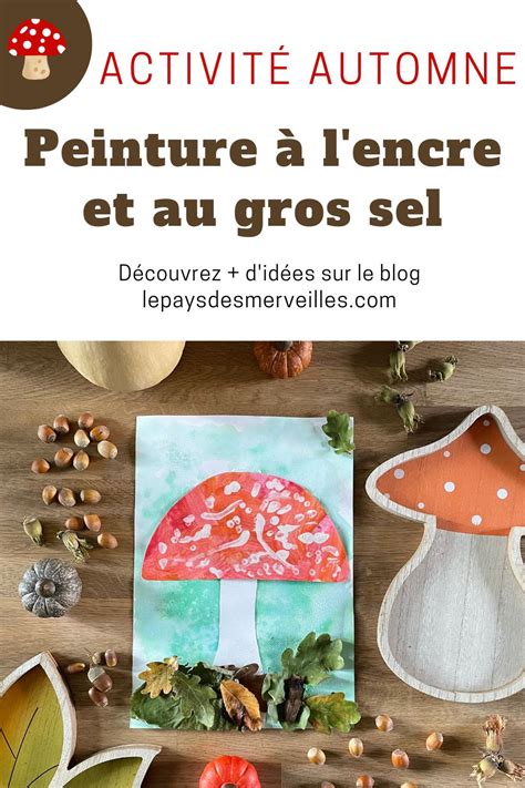 Technique De Peinture L Encre Et Au Gros Sel