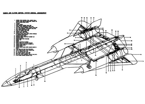 SR-71 Online - Blackbird Diagrams Gallery