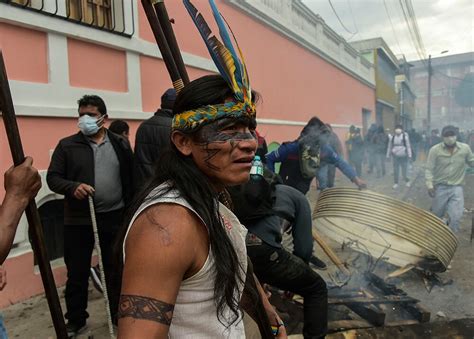 Nuevos Choques Estallan En Ecuador Tras Radicalización De Protesta