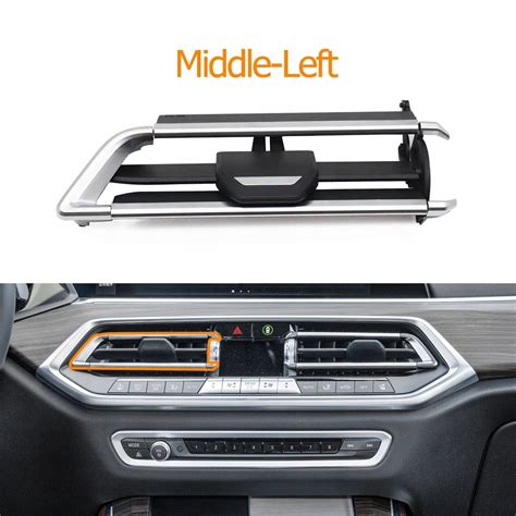 Car Dashboard Middle Air Conditioning AC Vent Outlet Grille