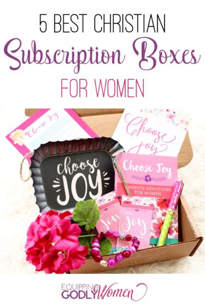 5 Best Christian Subscription Boxes for Women