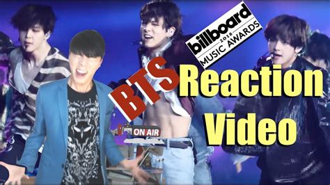 K Pop Rapper React On Jungkook S Abs Bts Fake Love Official 2018 Billboard Music Awards