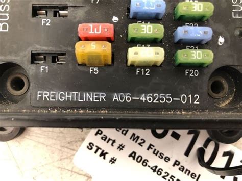 Freightliner M2 Fuse Box Diagram