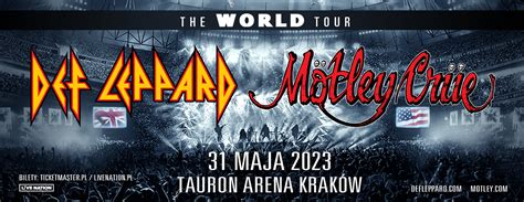 Def Leppard i Mötley Crüe TAURON Arena Kraków