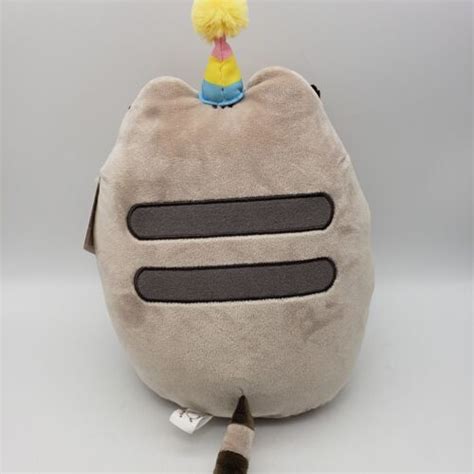 Gund New Pusheen Birthday Pusheen Plush Cat Stuffie 10 Inch Stuffed Toy 4685426571