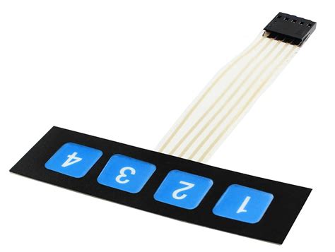 Teclado Matricial Para Arduino Teclas Usinainfo