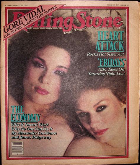 Heart Ann And Nancy Wilson Rolling Stone Cover With Images