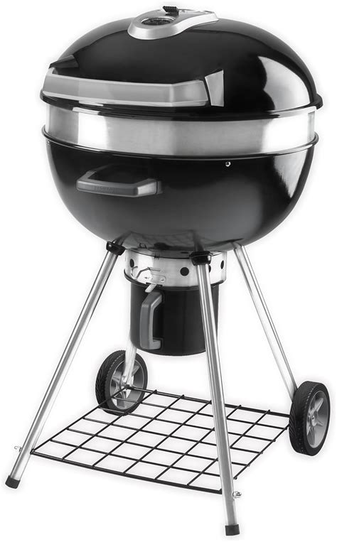 Napoleon Charcoal Kettle Barbecue Diameter 57 Cm With Cast Iron Grate