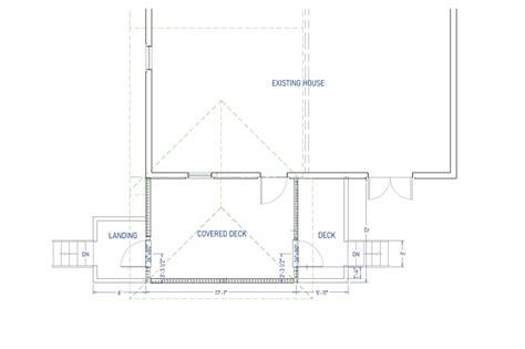 Covered Deck - Onsite Design and Drafting