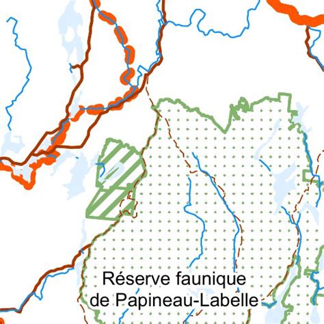 Québec Zone De Chasse 10 Et 11 Map By Avenza Systems Inc Avenza Maps