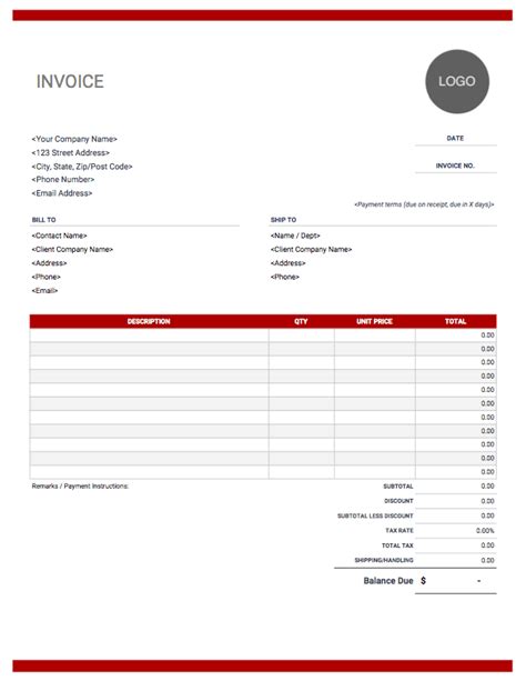 Freelance Musician Invoice Template Cards Design Templates