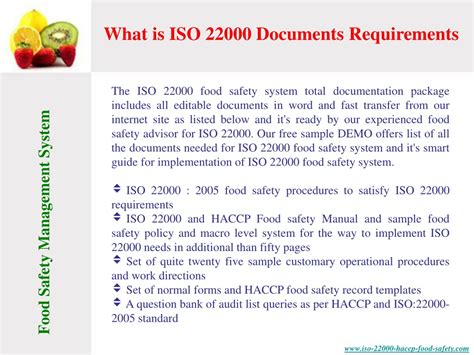 Ppt Iso 22000 And Food Safety Management System Powerpoint Presentation Id 1445324