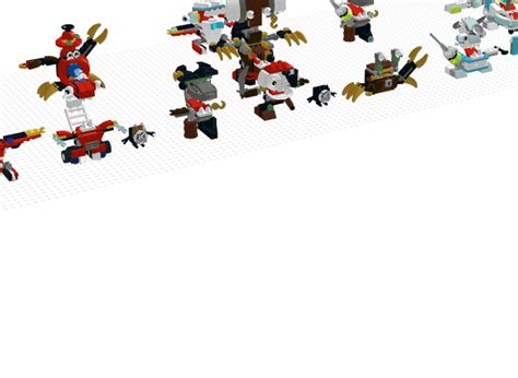 Mixels Series 8 From BrickLink Studio BrickLink